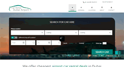 Desktop Screenshot of carrentaldubaiairport.com
